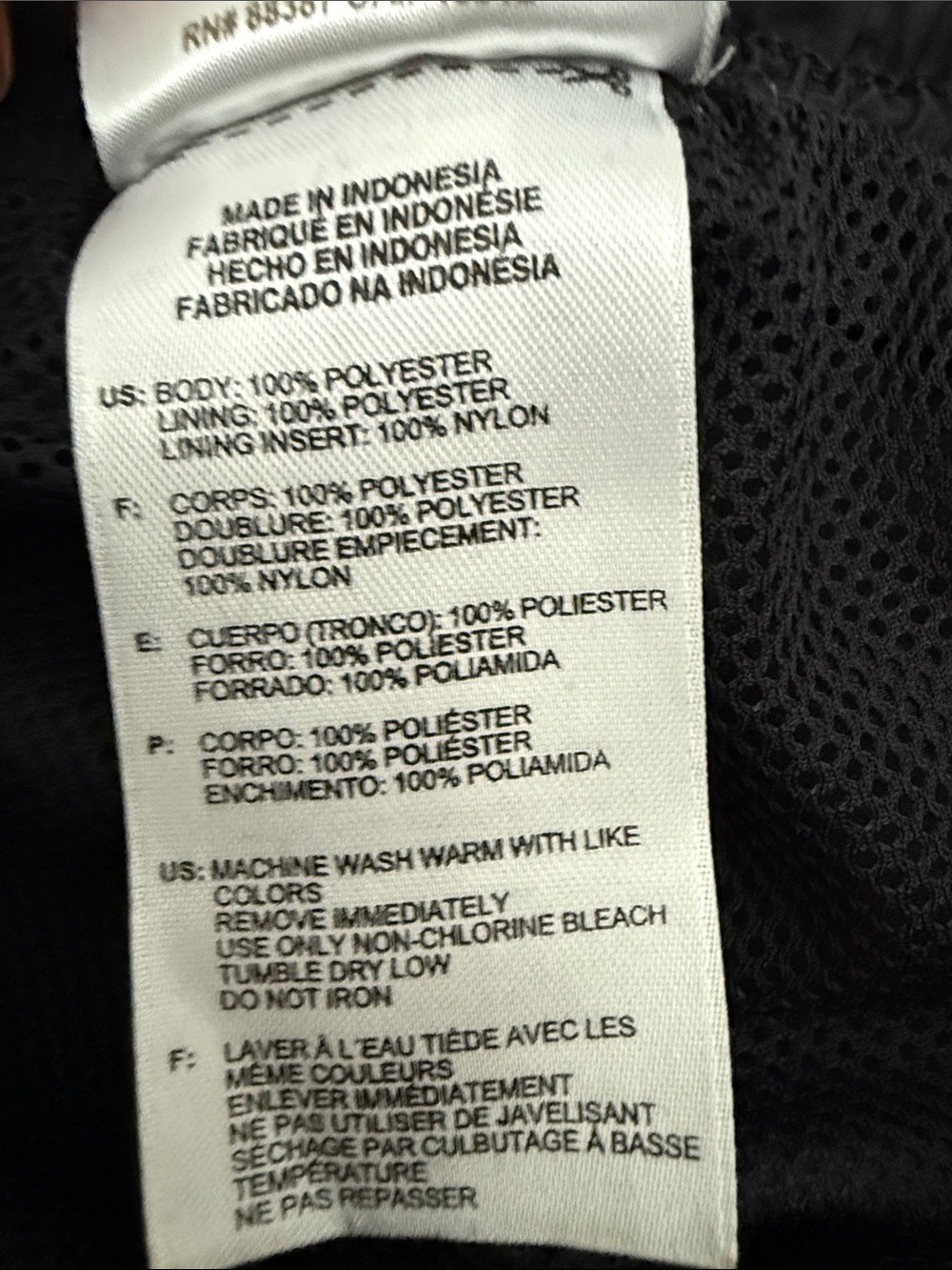 Adidas Black Track Pants with White Side Stripes, Size XS - Picture 4 of 9